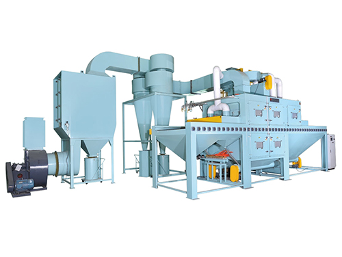 減震支座自動(dòng)噴砂機(jī)