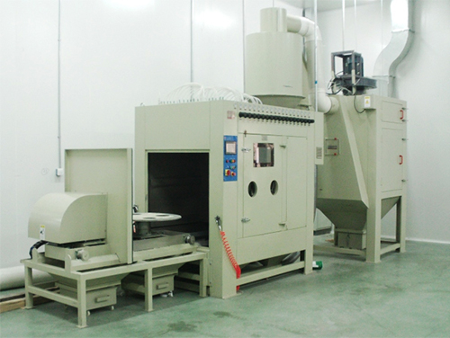 石英坩堝自動(dòng)噴砂機(jī)